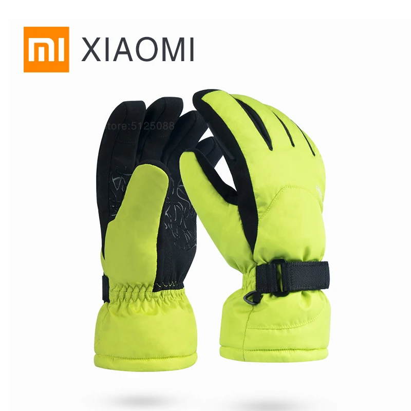 XIAOMI MIJIA лыжные перчатки мужские сноубордические с подогревом водонепроницаемые