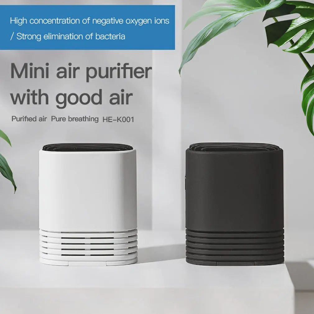 

Новинка 2021, портативный очиститель воздуха для дома, Фильтры HEPA True, компактные очистители воздуха для рабочего стола, очиститель воздуха