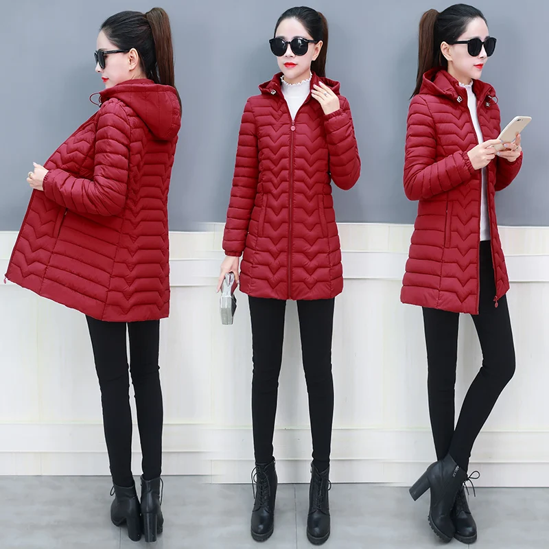 Woman Winter Jacket Women Parkas Woman Parkas Winter Thick Coat 2020 Femme Hooded Can Be Removed Streetwear Mujer Chaqueta