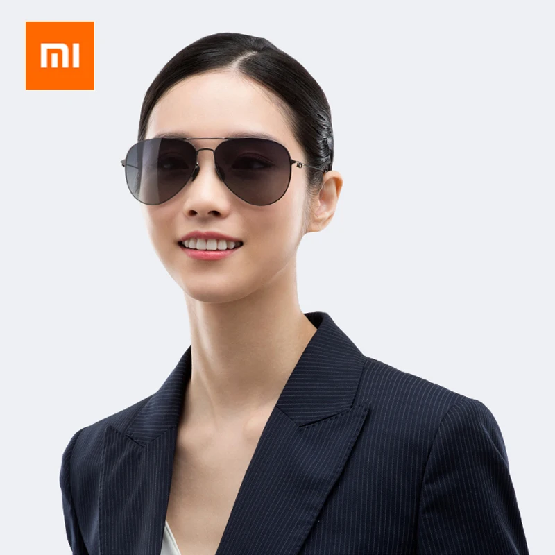 Солнцезащитные очки авиаторы Xiaomi mijia нейлоновые Поляризованные ультратонкие