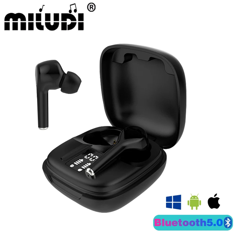 

Bluetooth earphones TWS Wireless headphones Fidelity waterproof Earbuds apply to Xiaomi Huawei Redmi Iphone OnePlus phone P69