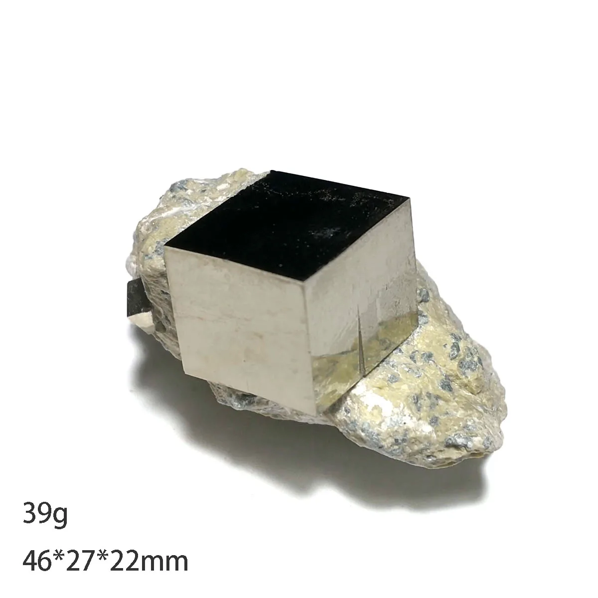 

39g A1 Rare Natural Cube Pyrite Mineral Crystal Specimen Collectibles Decoration Gifts From Spain