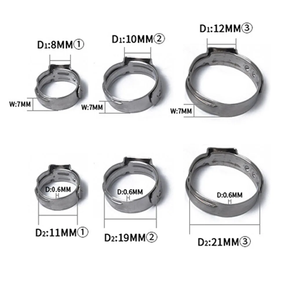 100 шт многоразмерные автомобильные аксессуары фиксированный инструмент