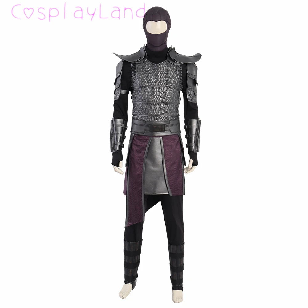 Игровой костюм для косплея Ниндзя из игры Shotokan Хэллоуина Mortal Kombat Sub Zero Armor Battle Kuai
