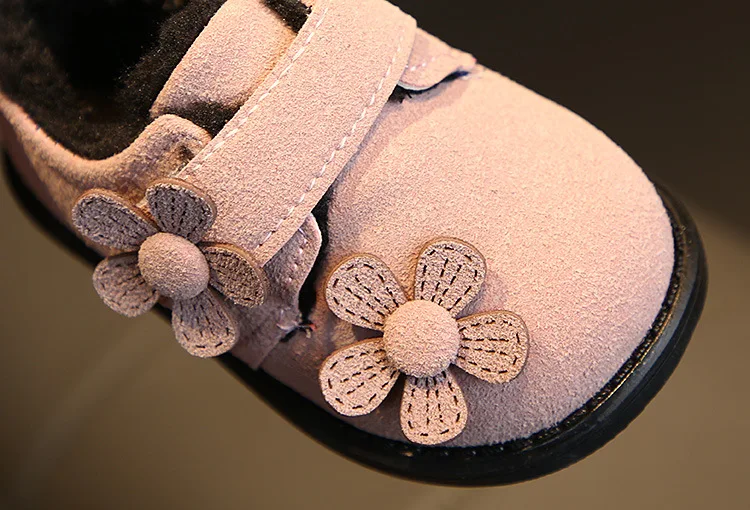 Стелька 11-13 см новая зимняя теплая обувь для маленьких девочек повседневная на