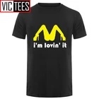 Мужская Трехцветная футболка с надписью I'm Love It inaсобственate нападение, Сексуальная футболка, смешной юмор, грубая шутка, летняя хлопковая футболка, футболка