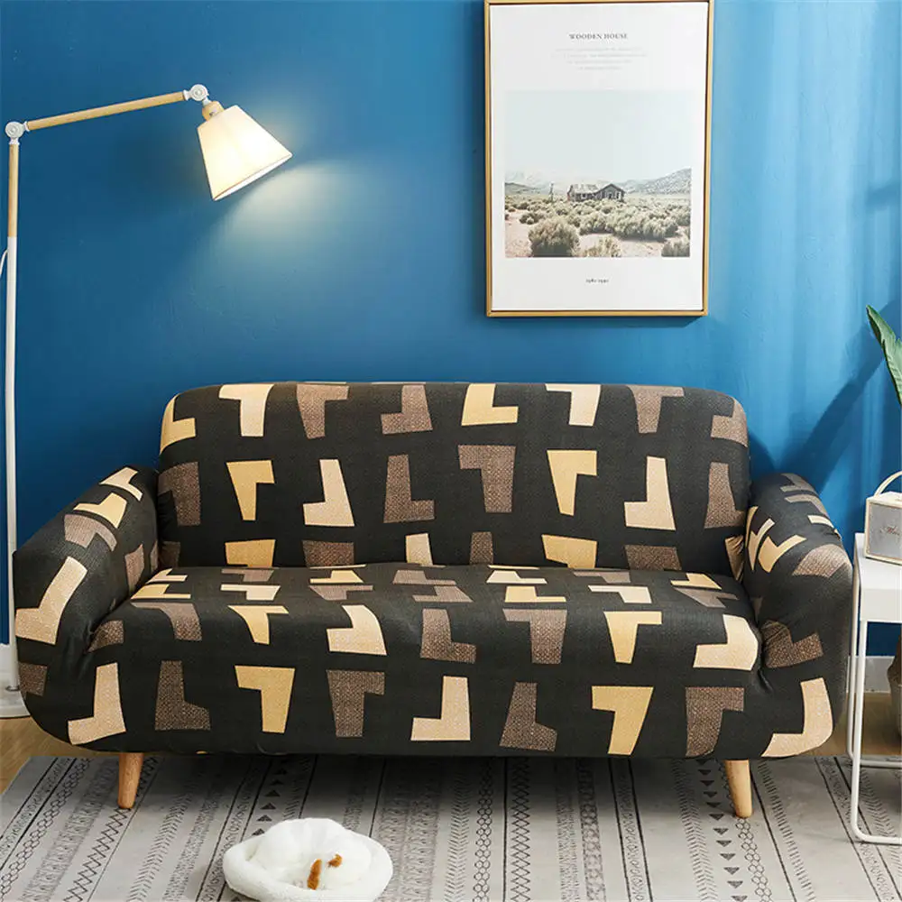 European Style sofa covers for living room with sheet pillow Winter warm super soft corner cover of Furniture Protector | Дом и сад