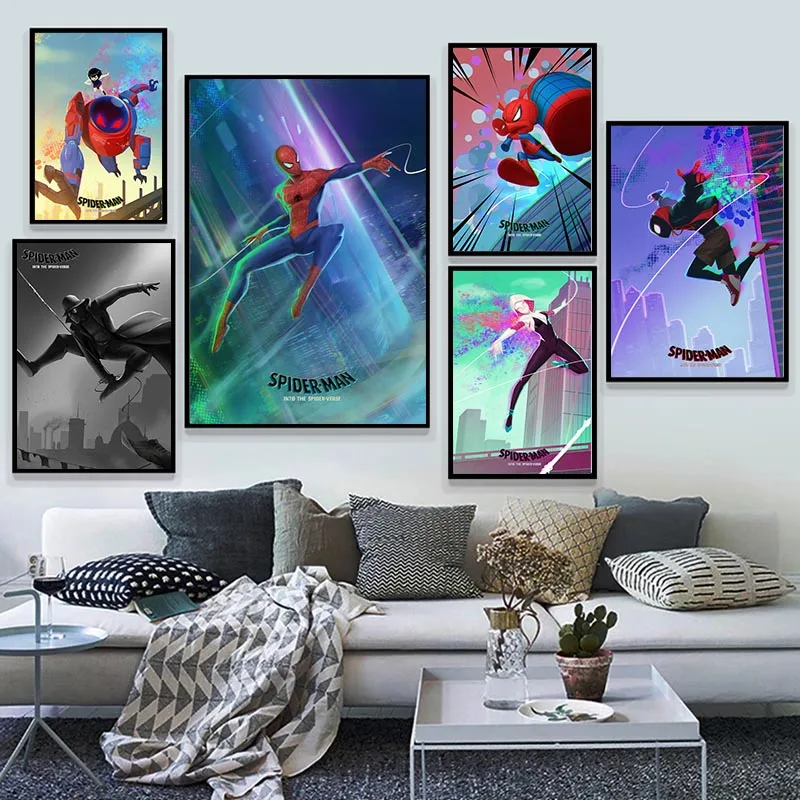 Постеры на холсте с изображением Человека паука|Рисование и каллиграфия| |