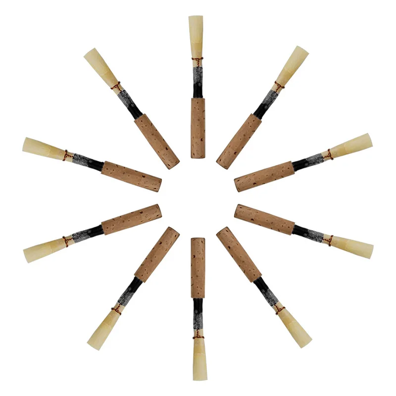 10 шт Oboe Reeds черные высококачественные ручной работы пробковые средние мягкие