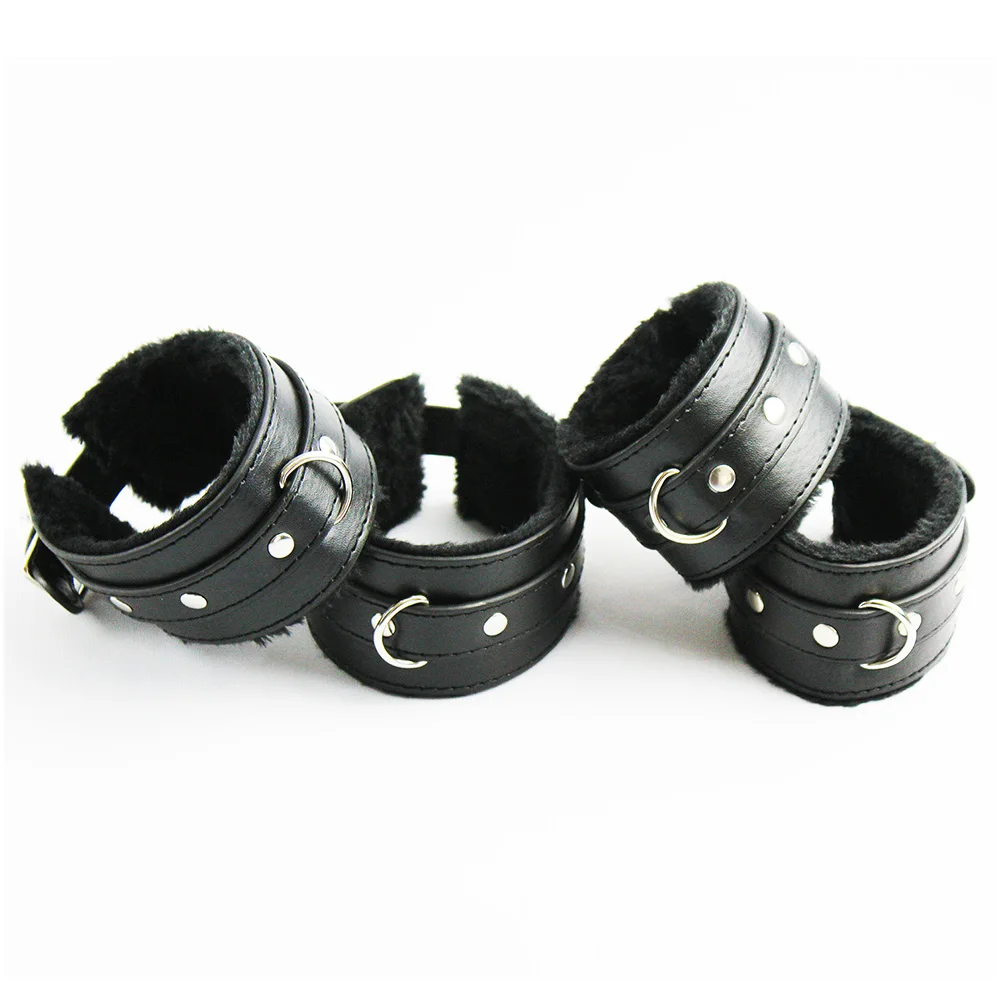 Manyjoy искусственные наручники манжеты на лодыжку под кроватью БДСМ бандаж ремешок