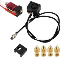 3d printers replacement parts assemble mk8 extruder hotend kits fit for creality 3d printing printer cr 10 cr 10s cr10s5