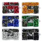 195 шт.компл. Универсальный мотоциклетный ЧПУ полный обтекатель болты наборы кузов винты для Yamaha Kawasaki Honda BMW SUZUKI мотоцикла