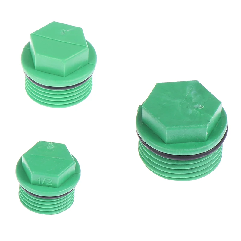 10 шт./компл. G1/2 G3/4 G1'' с наружной резьбой PPR конец Кепки трубопроводной