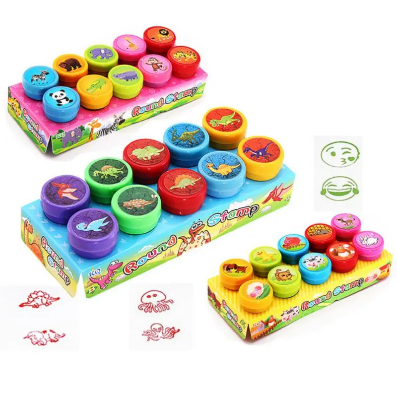 10 шт./партия смешной самовсасывающий пластиковый набор формочек для детей