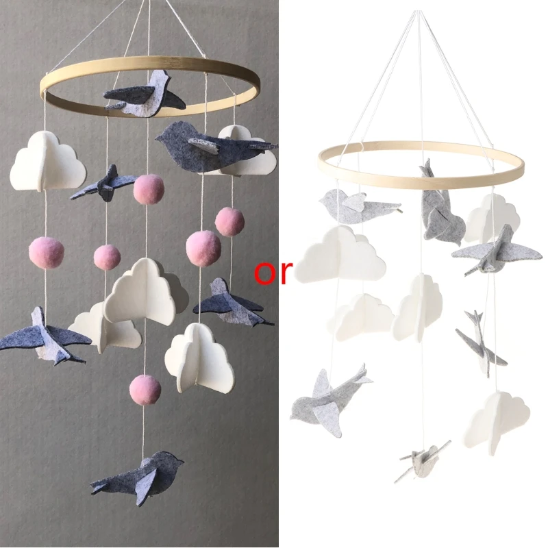 

Baby Rattle Mobile Crib Toy Bed Hanging Newborn Wind Bell Kids Room Decoration