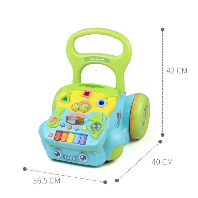 

Baby Walkers Toddler Learning Walk Music Toys Children Anti-rollover Trails walker baby Stroller Walker toy hand car 3-18 Months