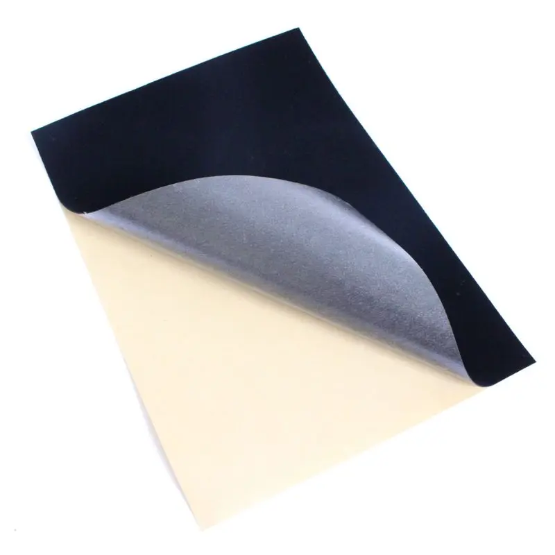 

Black Felt Fabric Adhesive Sheets with Sticky Glue Back for Art & Crafts Dropshipping