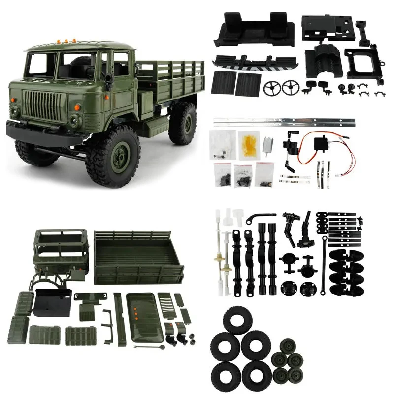 

WPL B24 1/16 4WD 2.4G Truck Buggy Crawler Off Road RC Car 2CH RC Car Toy NSV775