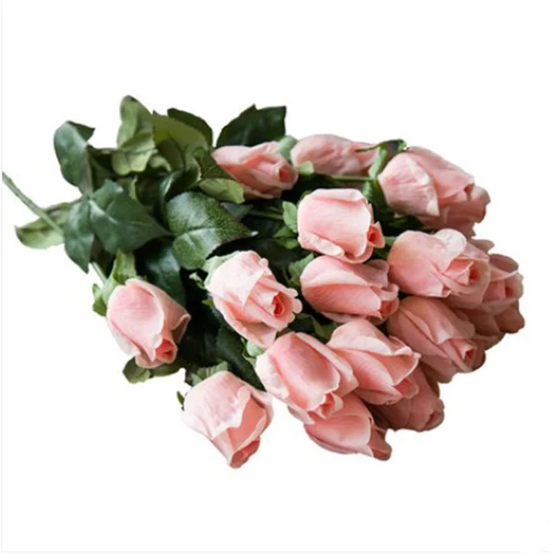

High Simulation Feel Rose Hand-Feel Pu Simulation Lover Rose Moisturizing Artificial Rose Artificial Roses artificial plants