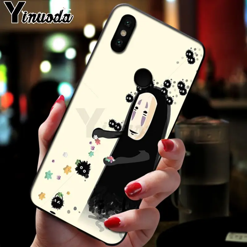Yinuoda Тоторо Тихиро аниме Ghibli Миядзаки чехол для телефона для xiaomi redmi7 5plus 6a 4x go note5 note7 note6pro mi8se 9se крышка