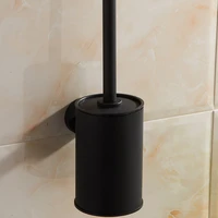 hot sv america style bathroom accessories wall mounted black bronze bathroom toilet brush holder