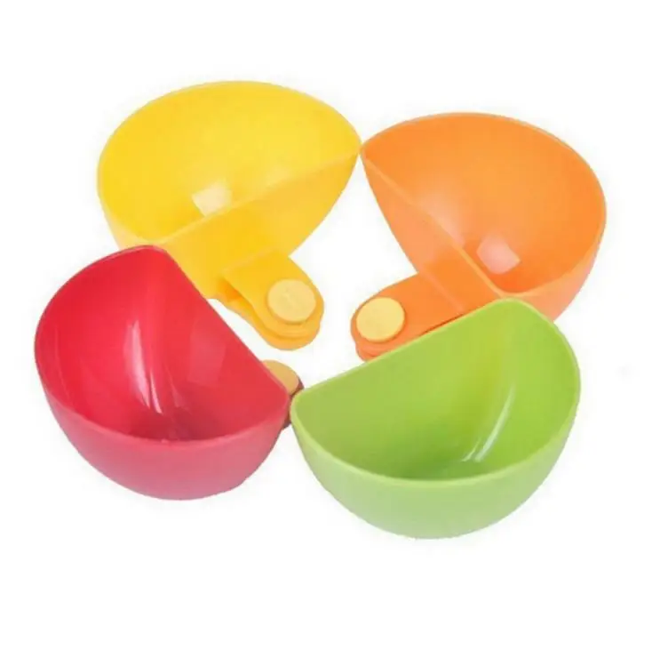 

Dip Clips Kitchen Bowl kit Tool Small Dishes Cups For Tomato Sauce Salt Vinegar Sugar Flavor SN3813