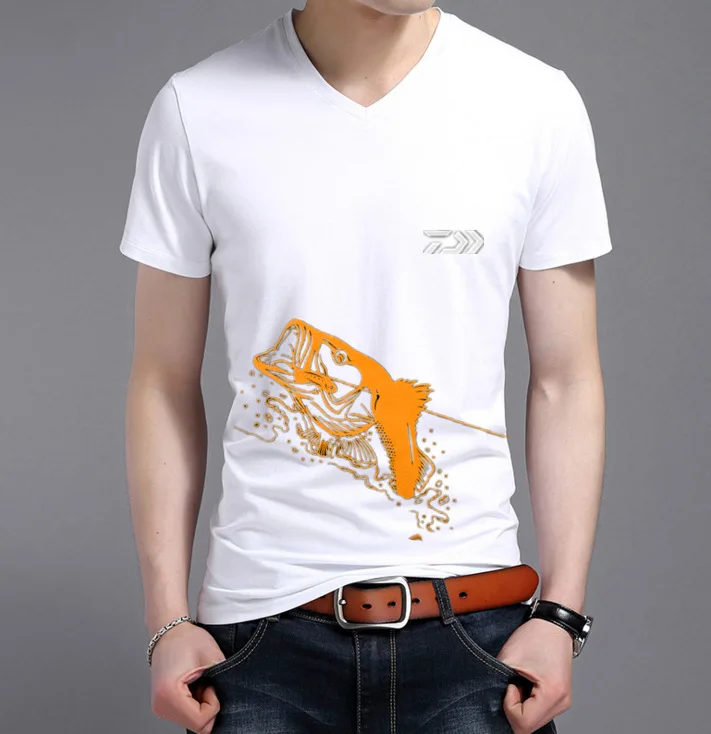 Коллекция 2020 года футболка для отдыха и рыбалки одежда Dawa Daiwa быстросохнущая