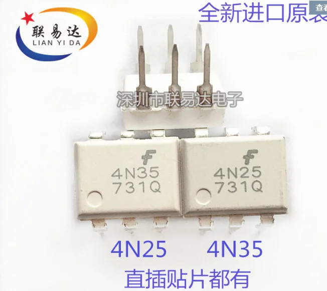 Mxy 4n25 световая Муфта в оптоизолятор DIP6 фотоэлектрическая муфта 10 шт./лот |