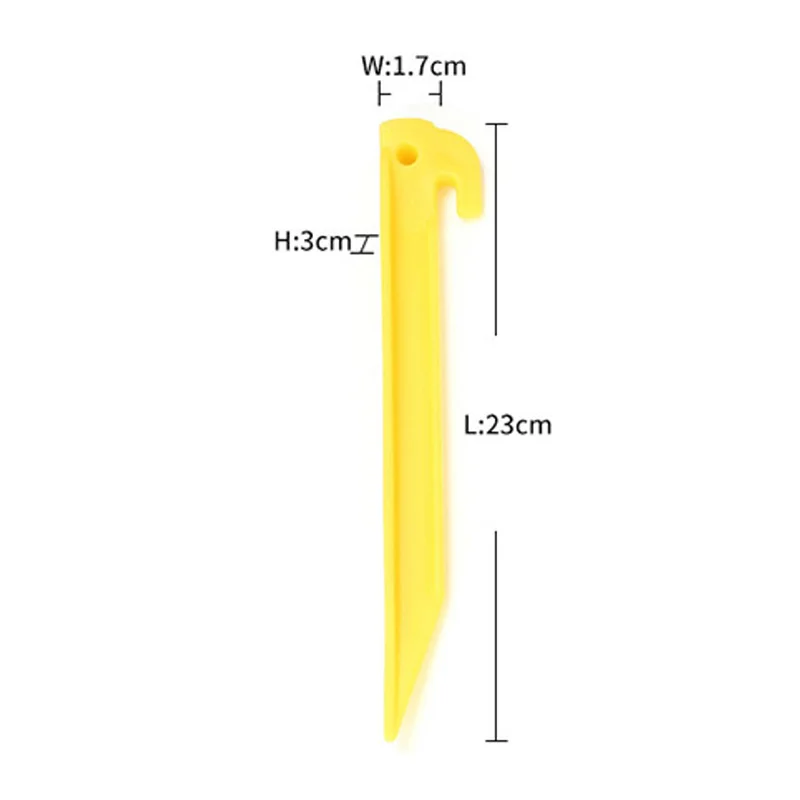 Колышки для палатки кемпинга на открытом воздухе колышки пластиковые из
