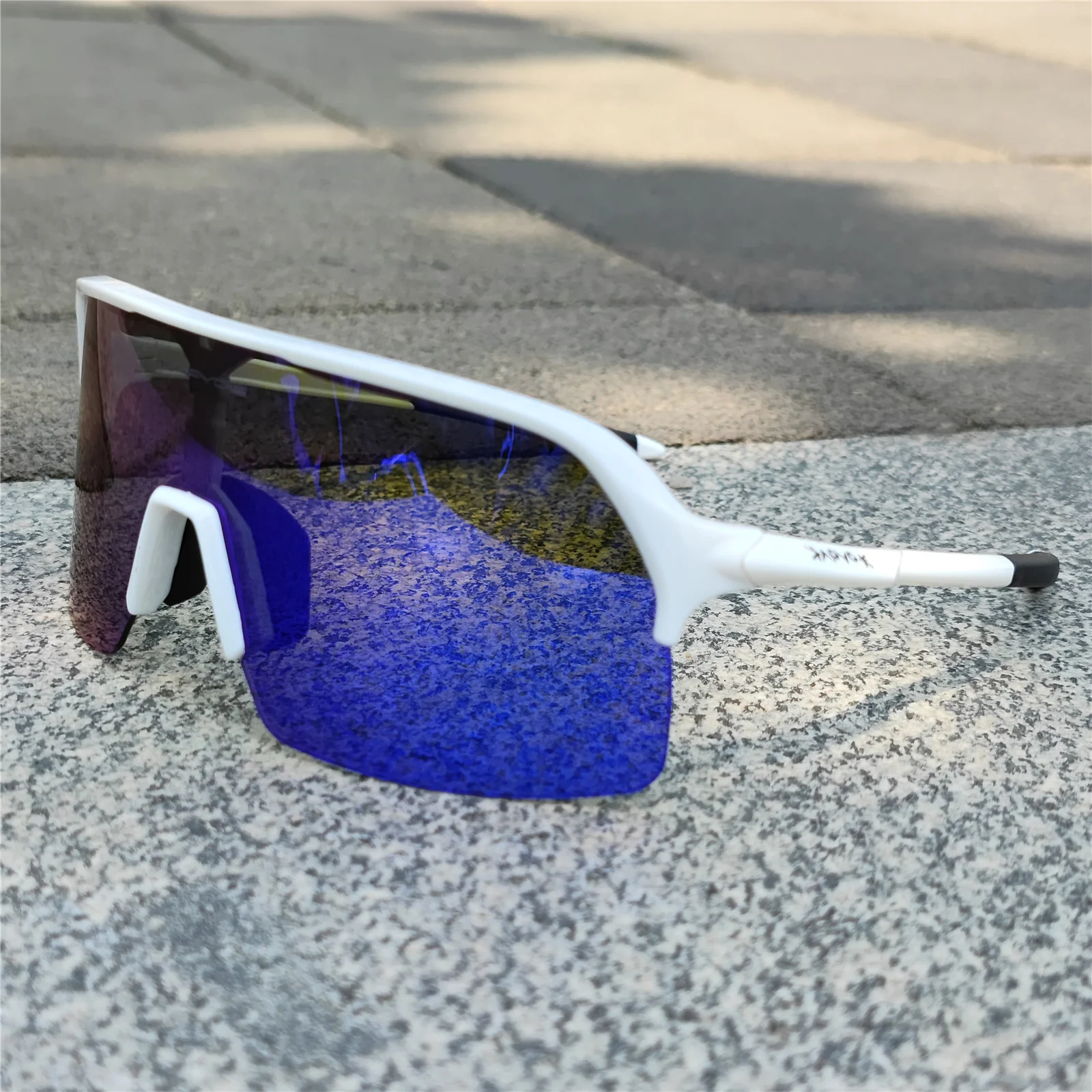 Поляризованные велосипедные солнцезащитные очки для горных и шоссейных