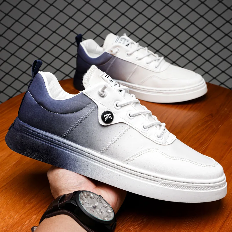 

White Shoes Men's 2021 Fall New Breathable Canvas Shoes Men's Fashion Casual Shoes Student Board Shoes Men Sneakers