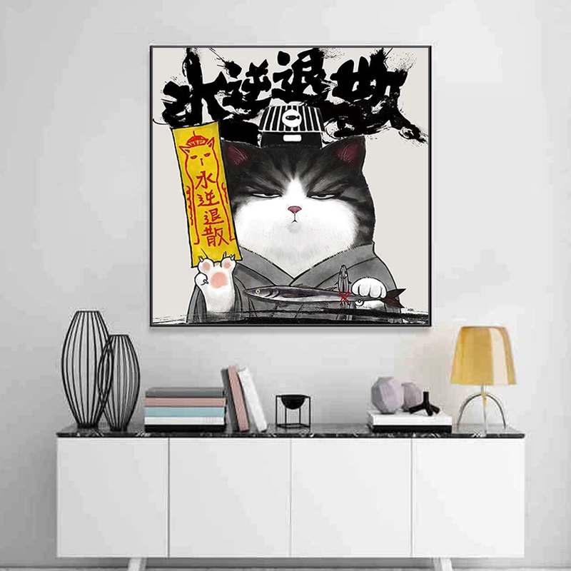 Diy paint by numbers picture drawing versus Toolkit draw dogcharacter Big Play art living room Decorative hanging painting | Дом и сад