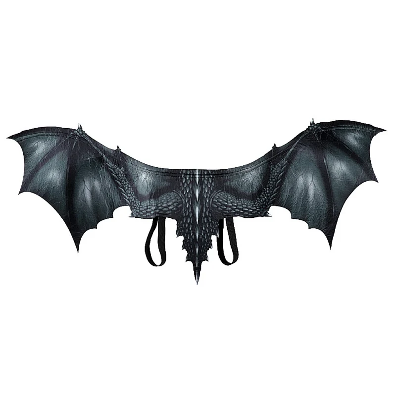 

Костюм Марди Гра из нетканого материала с 3D крыльями дракона на Хэллоуин, крылья для косплея для взрослых