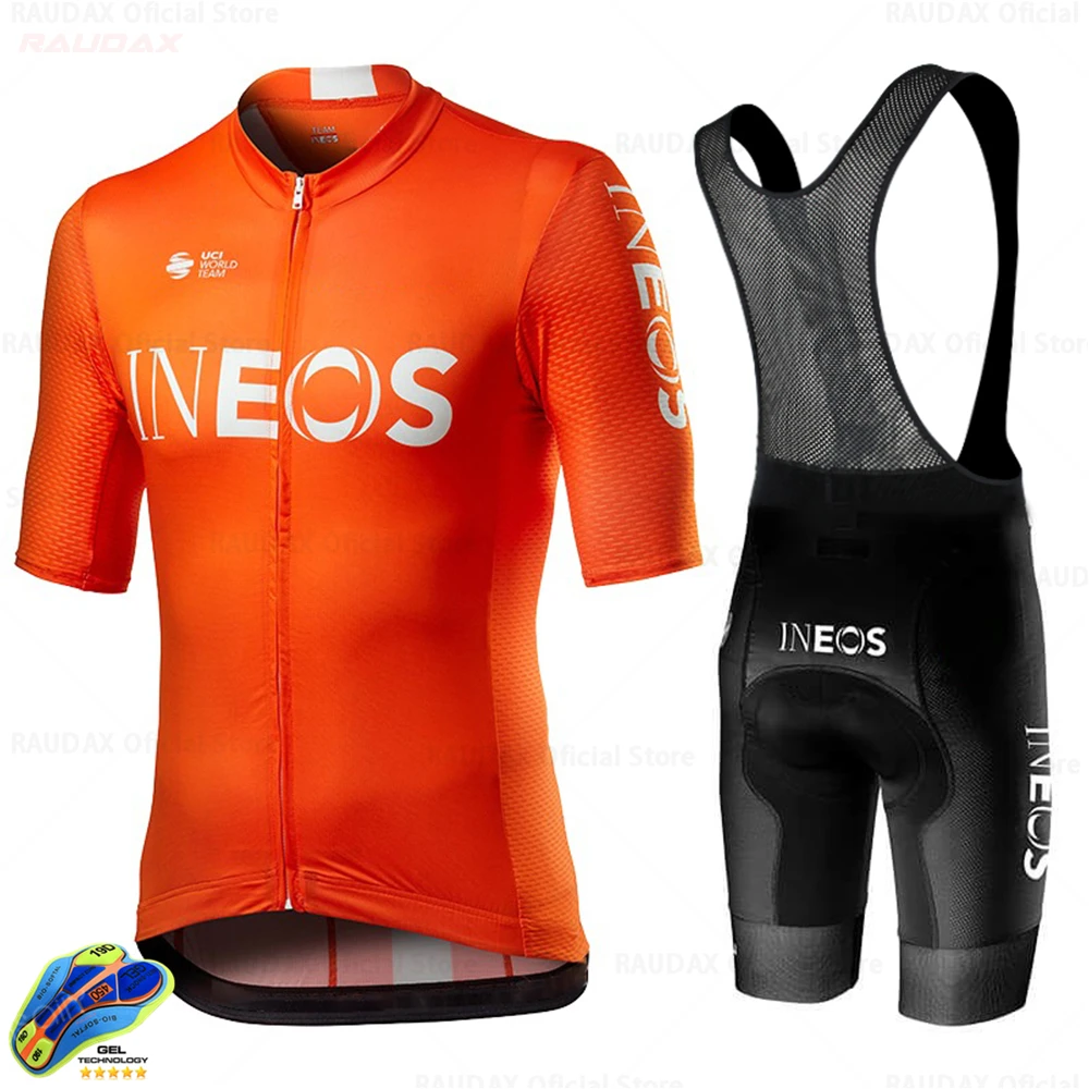 2020 Pro Team INEOS летний комплект Джерси для велоспорта дышащие спортивные майки