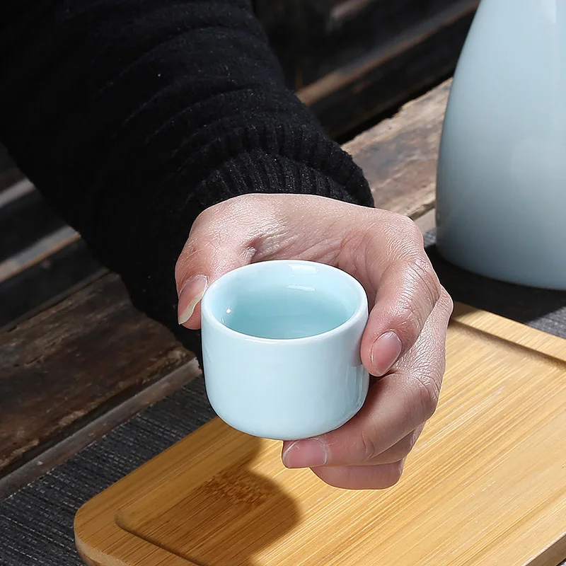 Керамический кувшин для вина коробка защиты окружающей среды простой удобный