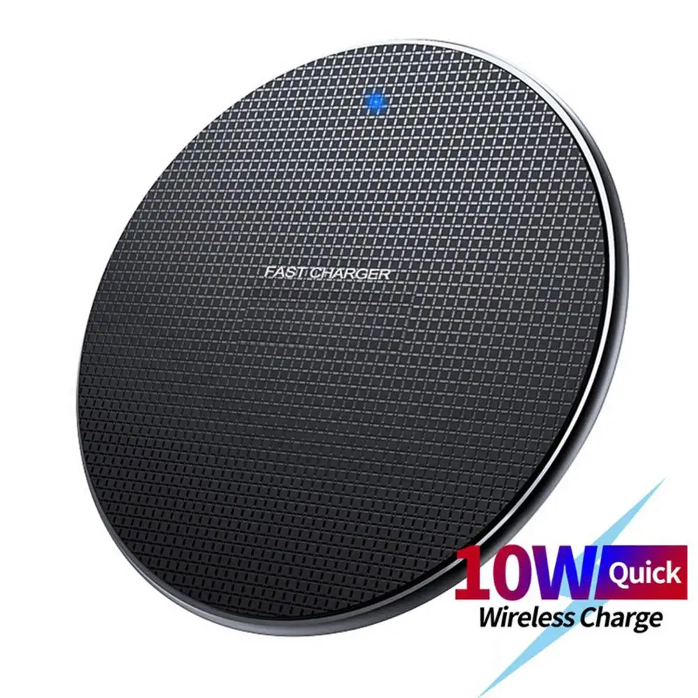 

10W Fast Wireless Charger For Samsung Galaxy S10 S9 S8 Note 9 USB Qi Charging Pad for iPhone 11 Pro XS Max XR X 8 Plus 12