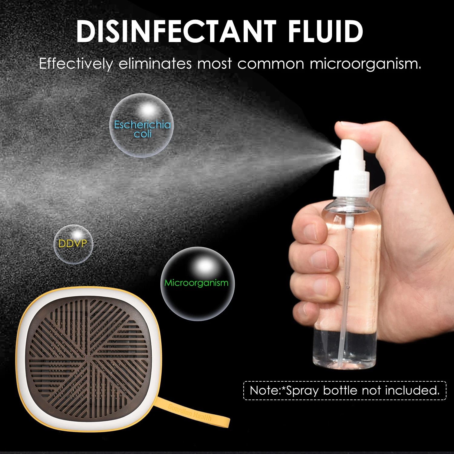 

Hypochlorous Acid Generator Home-Made HCIO Disinfectant Fluid Maker Fruit Vegetable Cleaner All-Purpose Hypochlorite Generator