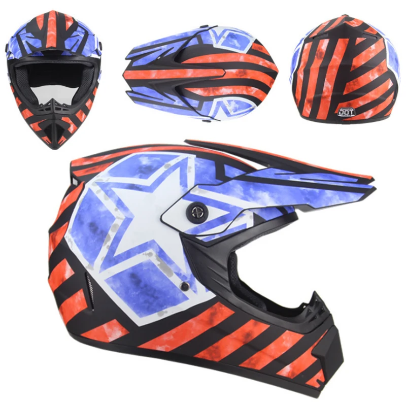 Горячая Распродажа мото rcycle шлем внедорожный мотоцикл полный мотокросса MTB DH