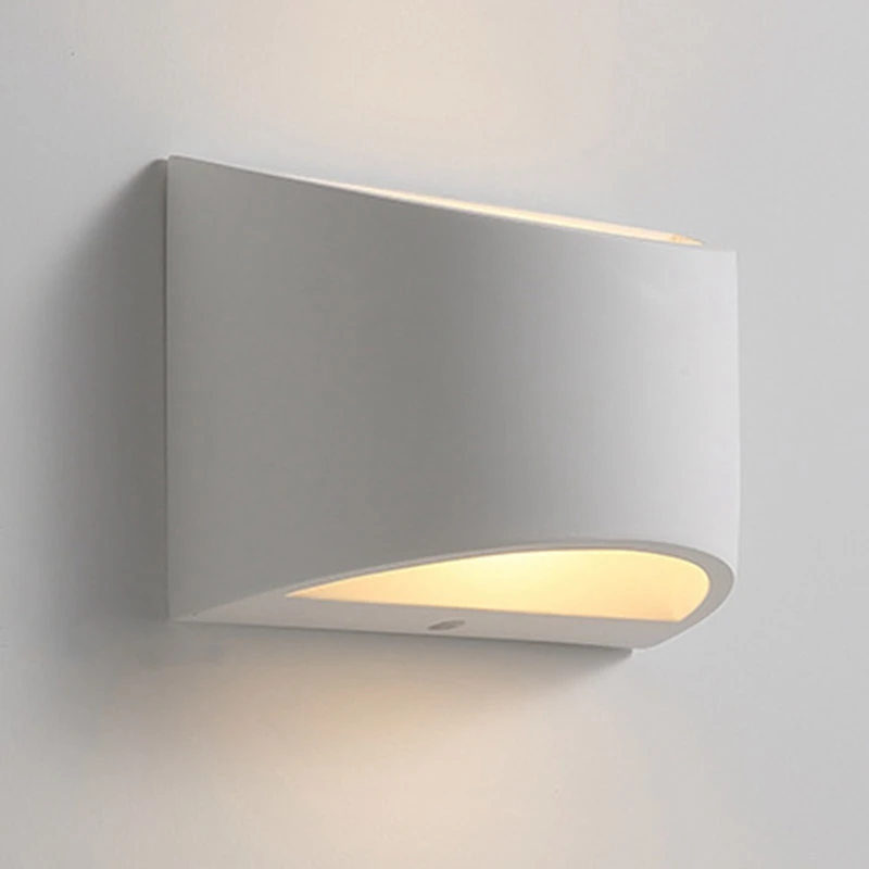 Led настенное бра вверх и вниз Крытый настенный светильник er Гипсовая Штукатурка s