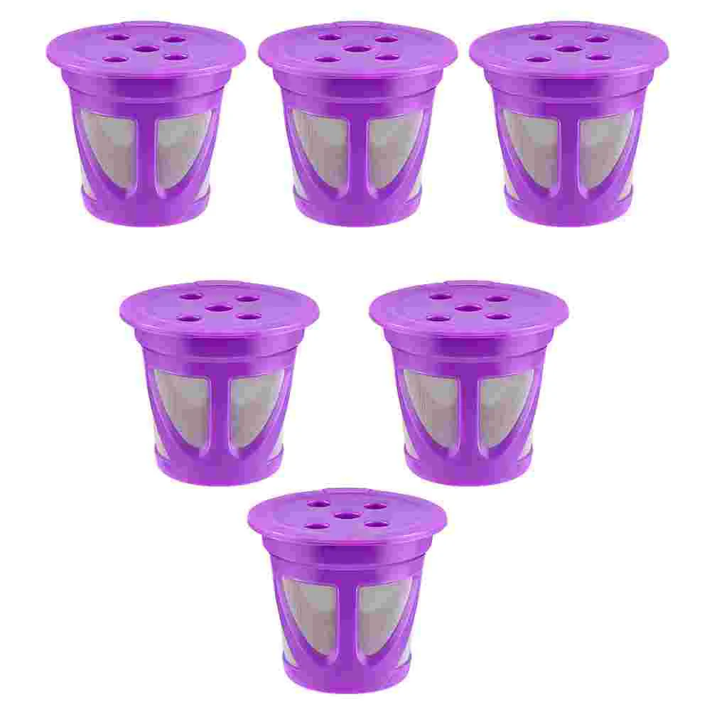 

6 шт., портативные зеркальные фильтры для кофе