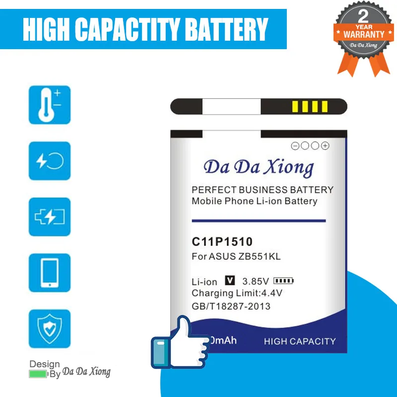 

5500mAh B11P1510 C11P1510 Battery For ASUS ZenFone Go TV ZB551KL X013DB Mobile Phone Replacement
