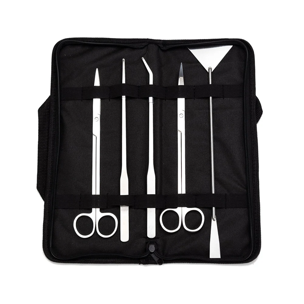 Полные аквариумные и террариумные наборы пинцеты для растений гравийные ножницы