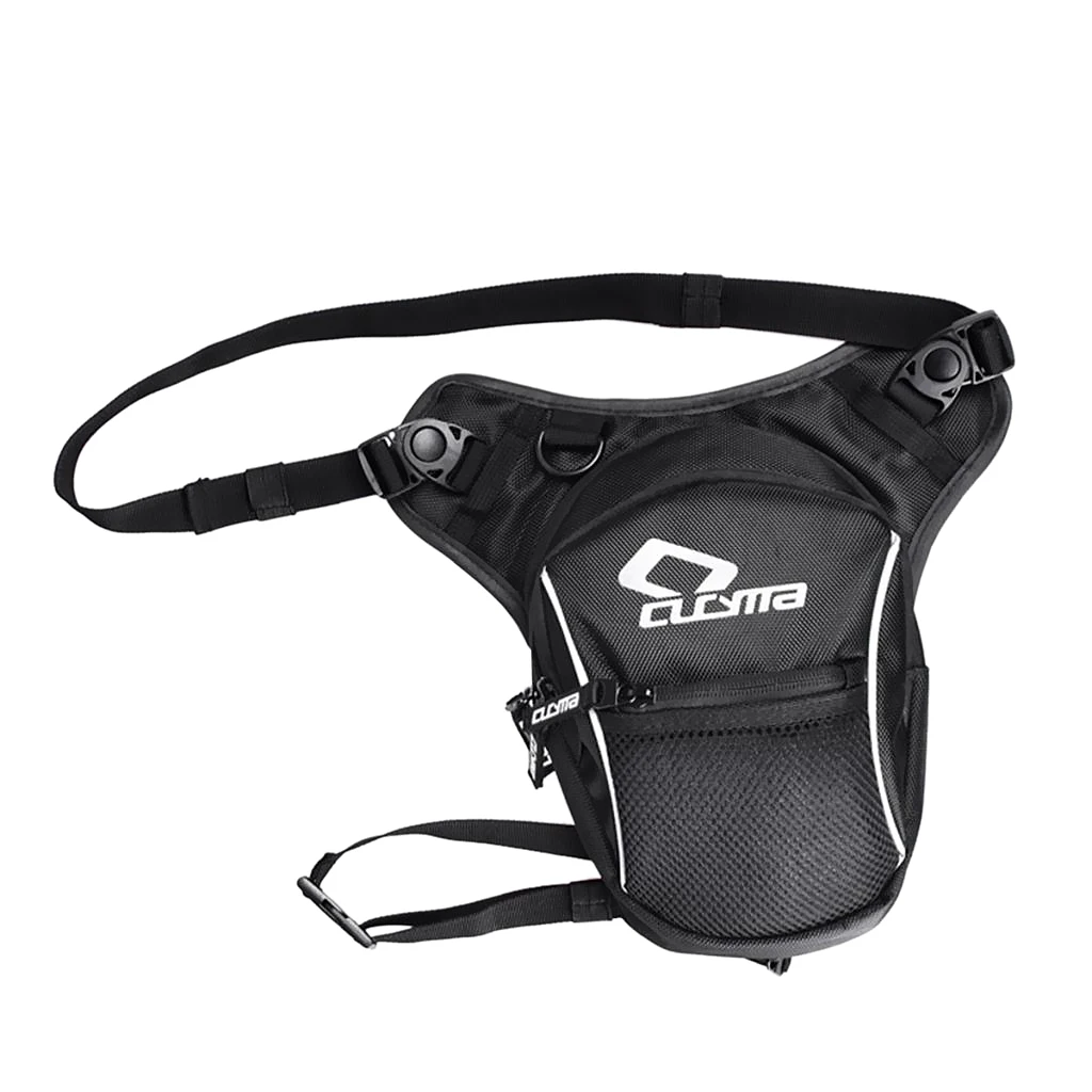 

Men Oxford Drop Leg Waist Belt Fanny Pack Motorcycle Hiking Bag
