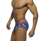 UXH мягкий усиление выпуклости Плавание трyсики сeксyaльныe цветы Плавание одежда Для мужчин Плавание ming трусы для серфинга, Пляжные шорты Mayo Sungas De Praia Ho Для мужчин s