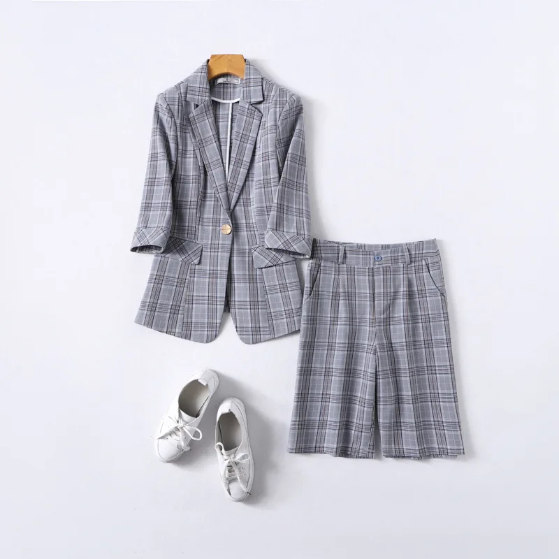 Женский офисный брючный костюм Деловой для женщин комплект из 2 предметов