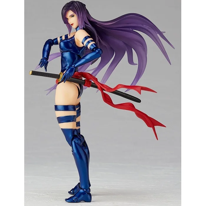 Экшн-фигурки Marve Psylocke Kaiyodo Потрясающие куклы X-Men BJD Коллекционная модель Кукла