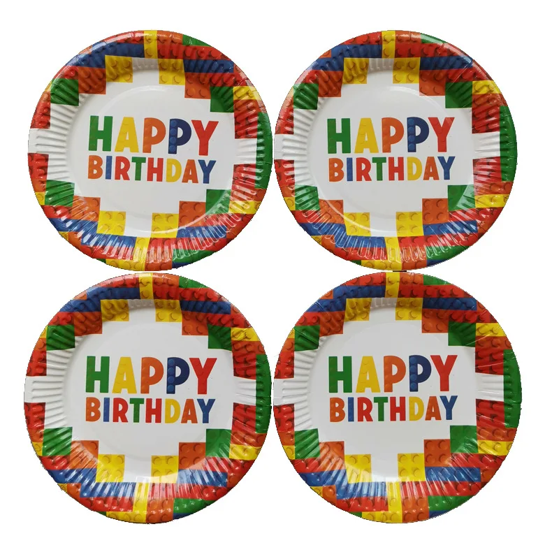 10 шт. одноразовые бумажные тарелки для торта 7 дюймов|Одноразовая посуда