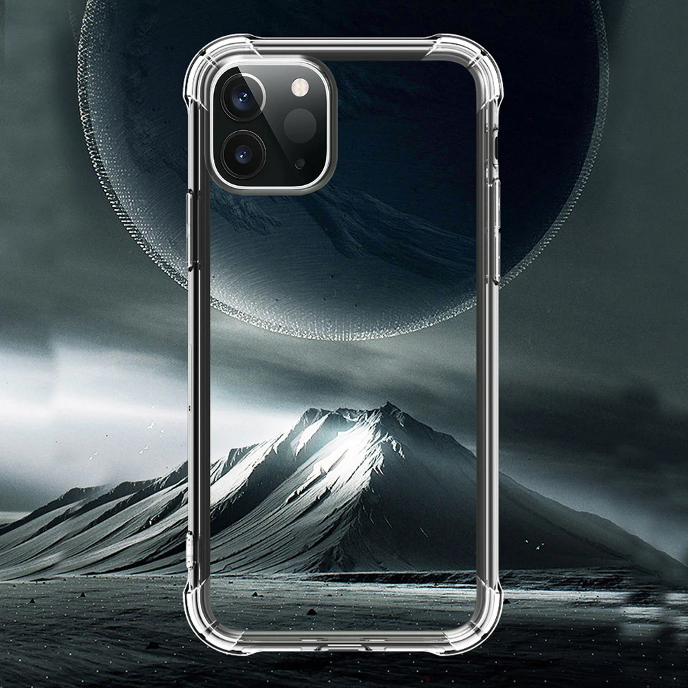for iphone 12 mini case transparent shockproof back cover funda iphone12 pro max aifon 11 x xs xr 6 7 8 plus se silicone coque free global shipping