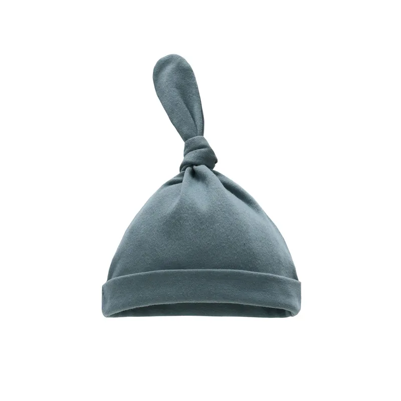 Dark gray green CAP Пеленка для новорожденных, хлопковое детское одеяло, постельные принадлежности, милый спальный мешок для младенцев 0-6 месяцев - Цвет: Dark gray green CAP