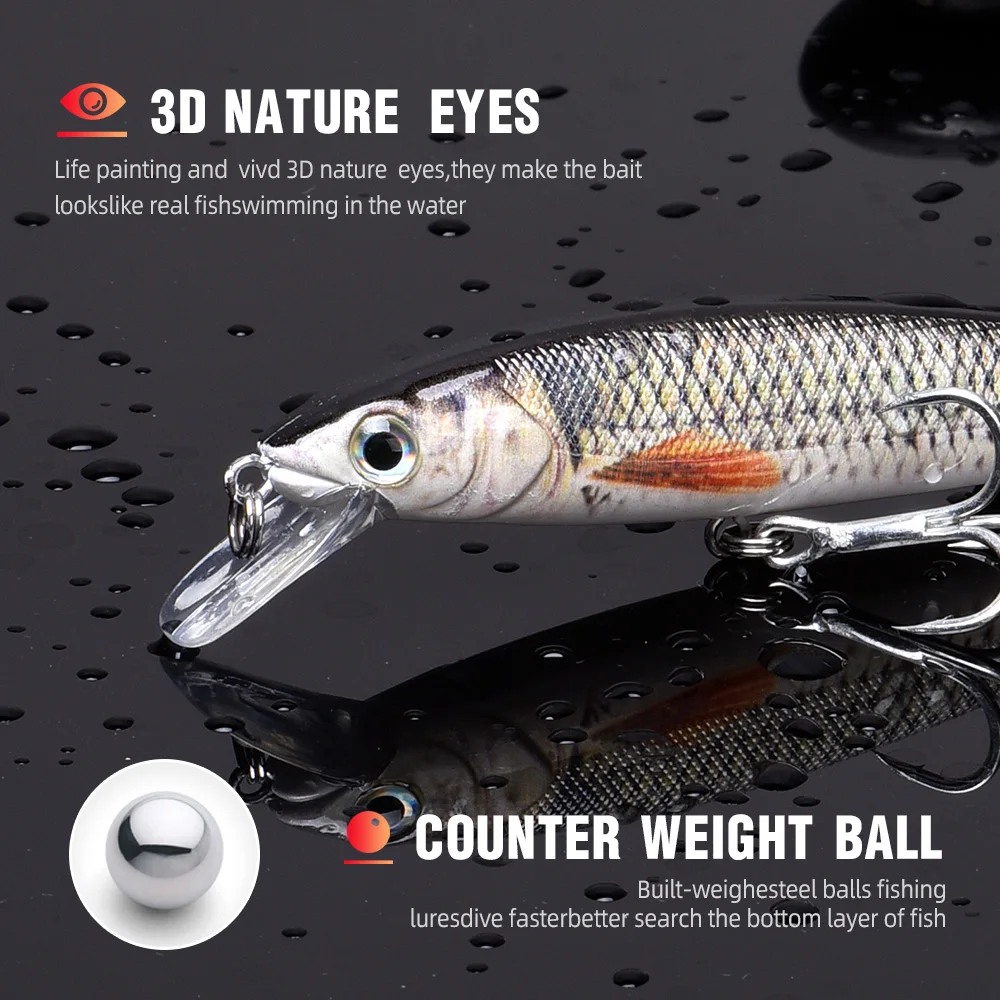 Гольян рыболовная приманка воблеры для щуки рыболовные аксессуары 10 см 11 г